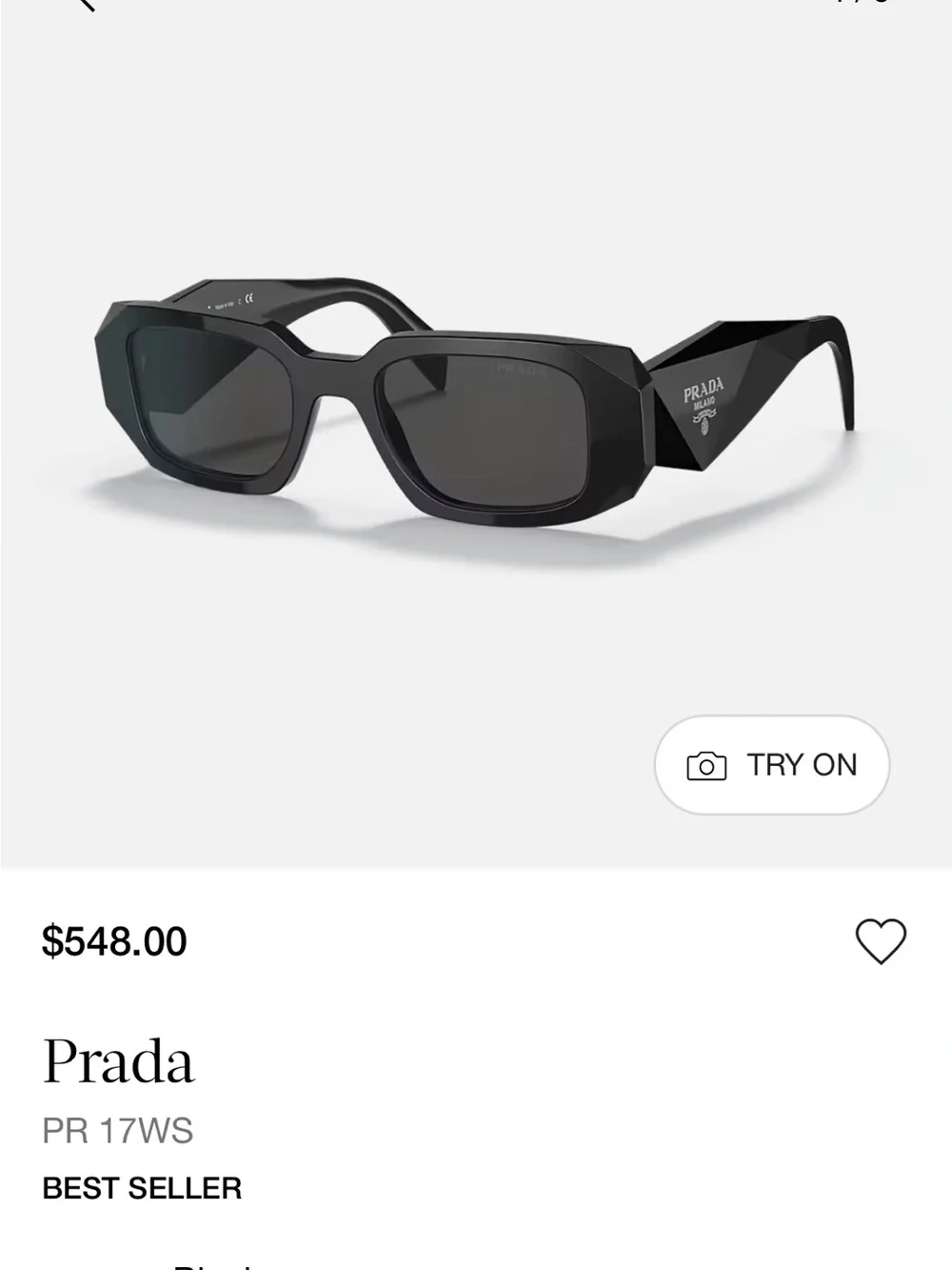 Black Designer Rectangle Sunglasses